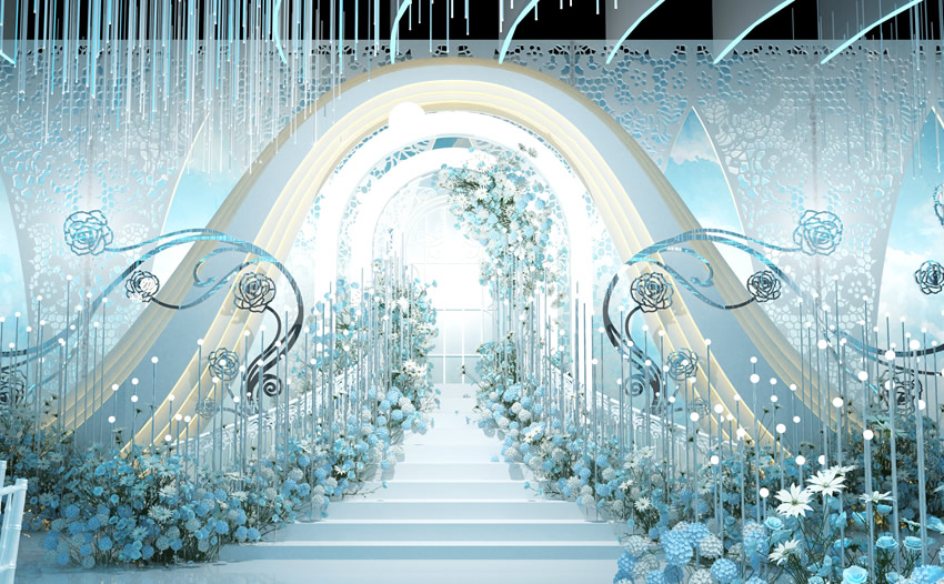 化隆釡香烙馍村水晶厅效果展示